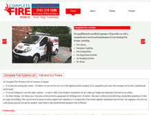 Tablet Screenshot of completefiresystems.co.uk